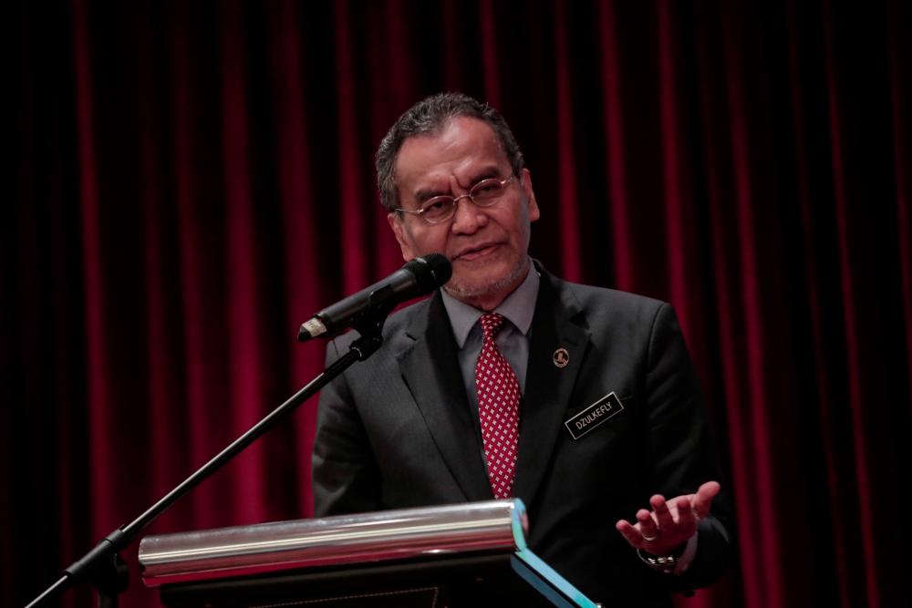 Health Minister Datuk Seri Dr Dzulkefly Ahmad. — Sunpix by Ashraf Shamsul