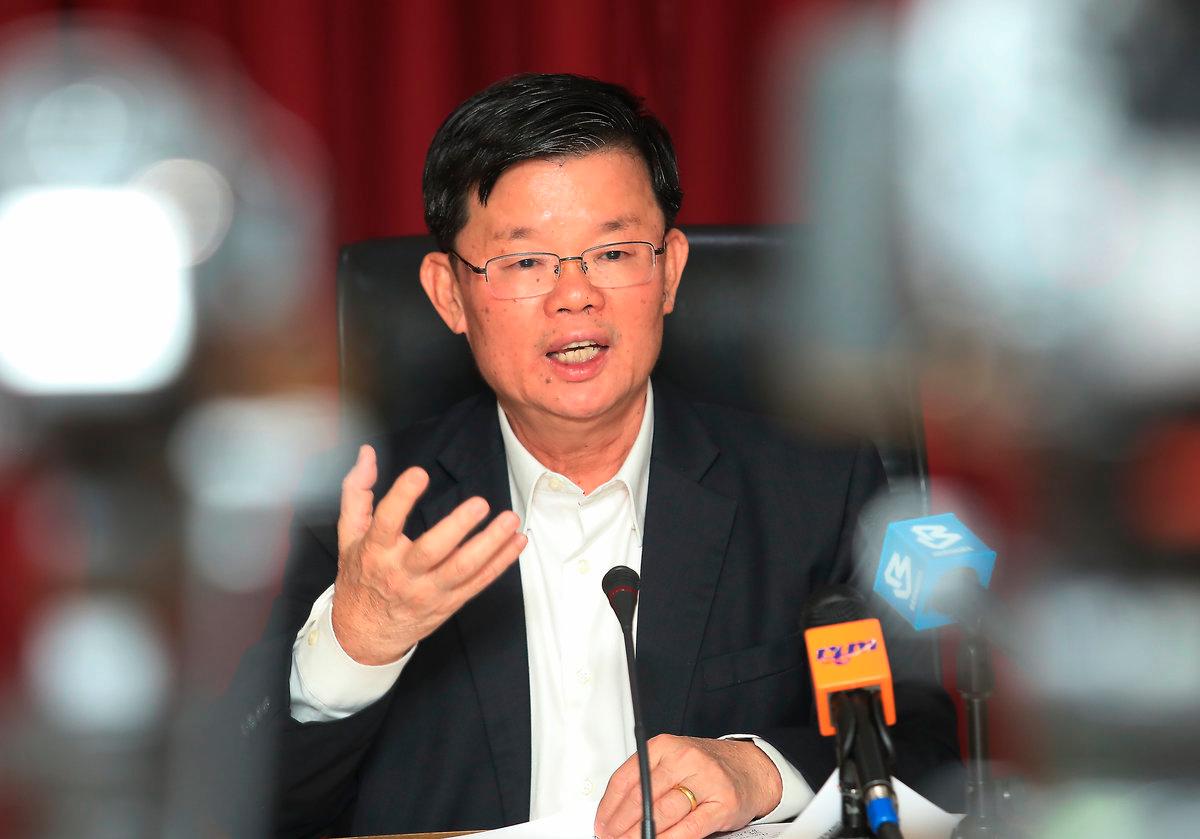 Penang Chief Minister Chow Kon Yeow. - theSunpix