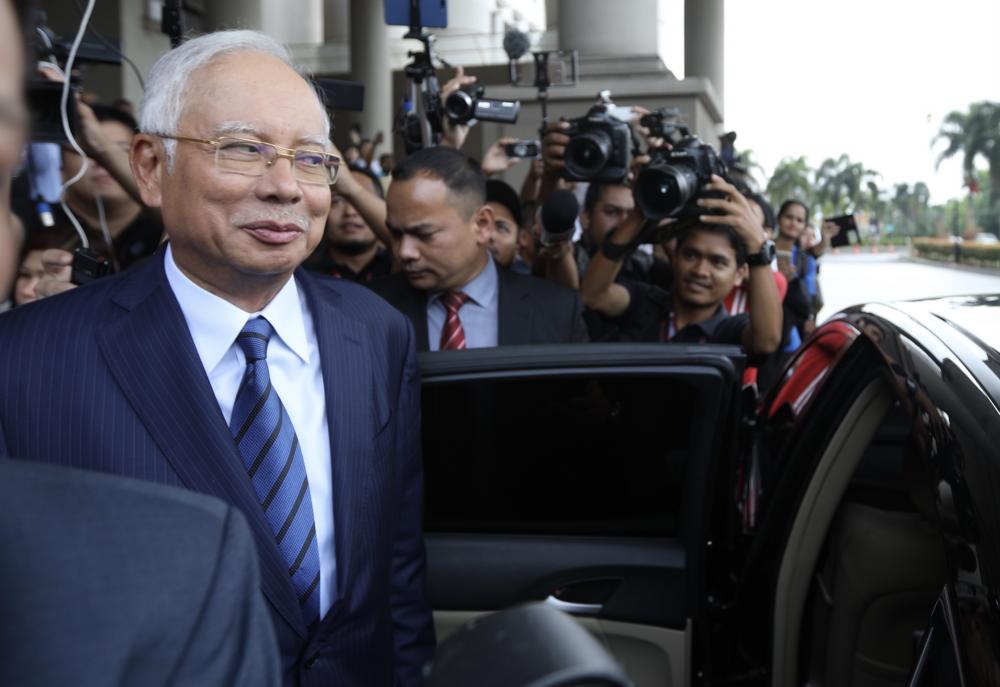 Former prime minister Datuk Seri Najib Abdul Razak.