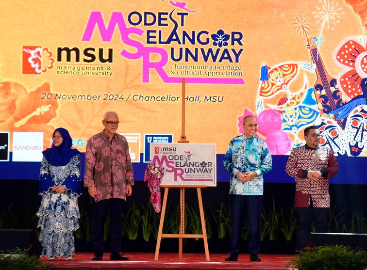 $!From left: Prof Puan Sri Datuk Dr Junainah Abd Hamid, MSU Vice Chancellor, Hitoshi Tajima, President of Ueda College of Fashion, Prof Tan Sri Dato Wira Dr Mohd Shukri Ab Yajid, President MSU, Azizul Jamaludin, Dean of School of Hospitality &amp; Creative Art MSU