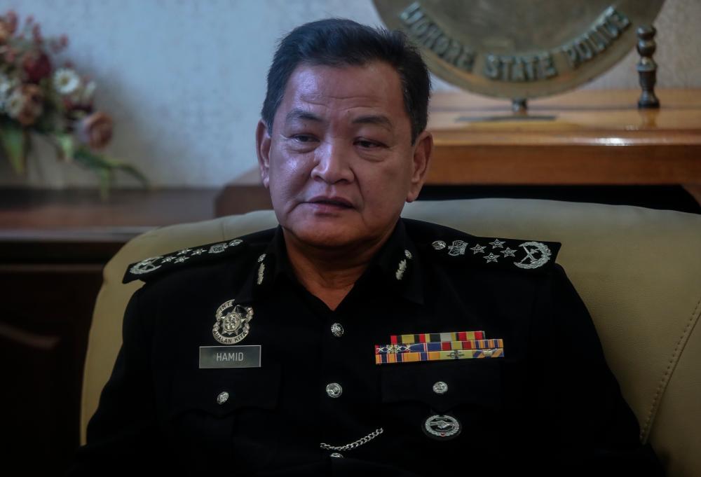Inspector-General of Police Datuk Seri Abdul Hamid Bador. — Sunpix by Amirul Syafiq Mohd Din