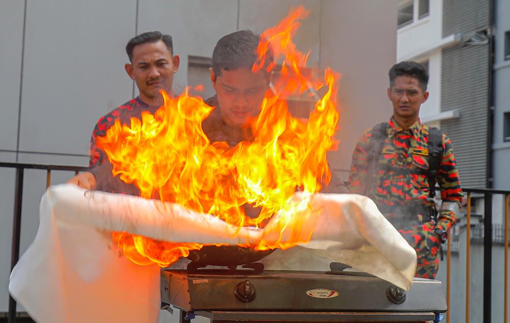 FIRE FIGHTING TECHNIQUE