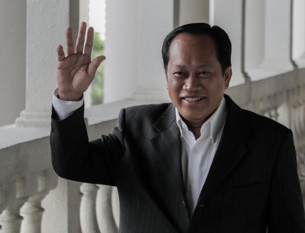 KUALA LUMPUR ,21 JANUARY 2020 -- Pontian MP Datuk Seri Ahmad Maslan was arraigned in the Sessions Court here today on two charges of failing to declare RM2 million in money received from Datuk Seri Najib Razak and making false statements.- Amirul Syafiq Mohd Din/THESUNPIX