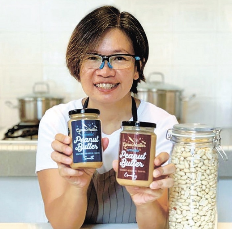 Cynthia Lye overcame hardship by selling healthy peanut butter, which is now in demand. — Sunpix