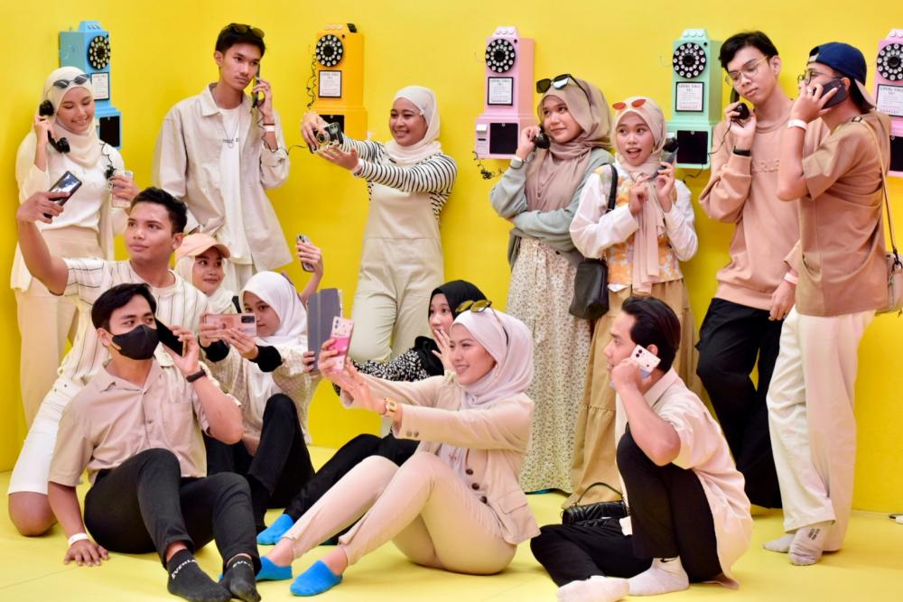 One of their latest attractions, the candyworld selfie zone. - PICS BY WONDERPARK MELAKA