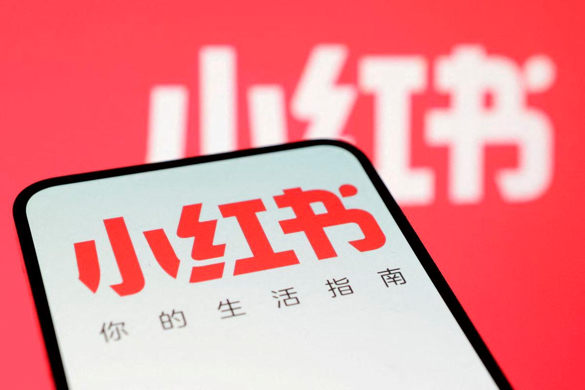 RedNote, known in China as Xiaohongshu, logo is seen in this illustration taken January 15, 2025. REUTERS/Dado Ruvic/Illustration