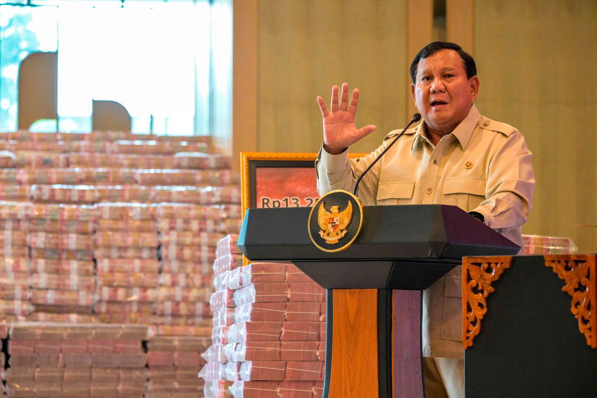 Indonesian President Prabowo Subianto - (Photo by BAY ISMOYO / AFP)