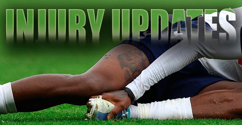 WORLD CUP INJURY LIST (UPDATED)