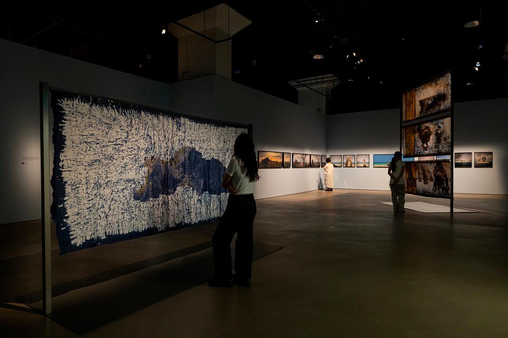 Installation view of Yee I-Lann: Mansau-Ansau at SAM. – PIC COURTESY OF SAM.