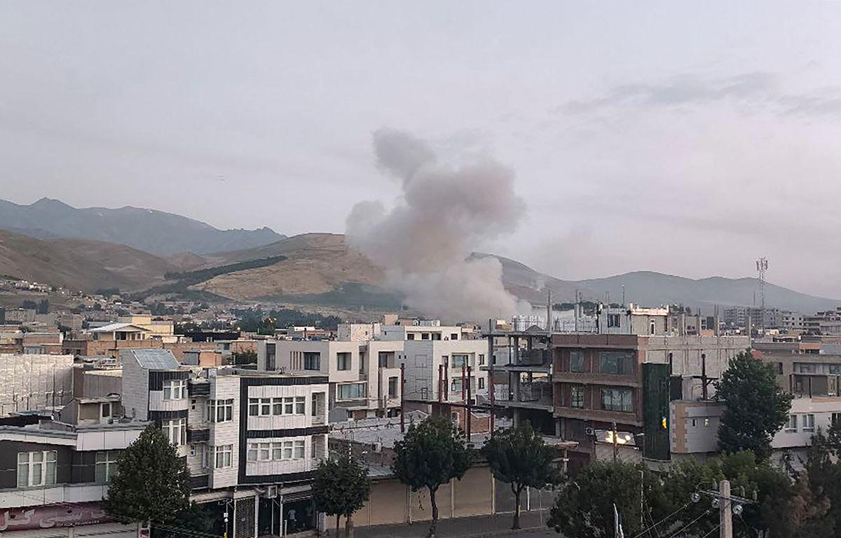 This handout photo released by Iran's Revolutionary Guard Corps (IRGC) official Sepah News Telegram channel on June 13, 2025 reportedly shows smoke billowing from a site targeted by an Israeli strike in the Iranian capital Tehran early in the morning. - AFPPIX