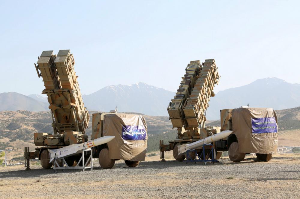 This photo released by the official website of the Iranian Defense Ministry on Sunday, June 9, 2019, shows the Khordad 15, a new surface-to-air missile battery at an undisclosed location in Iran. The system uses locally made missiles that resemble the HAWK missiles that the US once sold to the shah and later delivered to the Islamic Republic in the 1980s Iran-Contra scandal. — Iranian Defense Ministry via AP