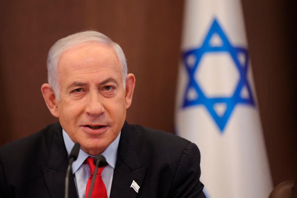 Israeli Prime Minister Benjamin Netanyahu/AFPPix
