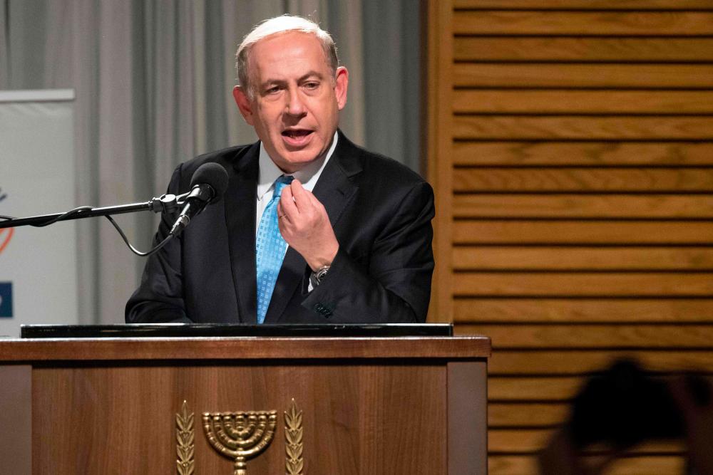 Israeli Prime Minister, Benjamin Netanyahu. - AFPPIX