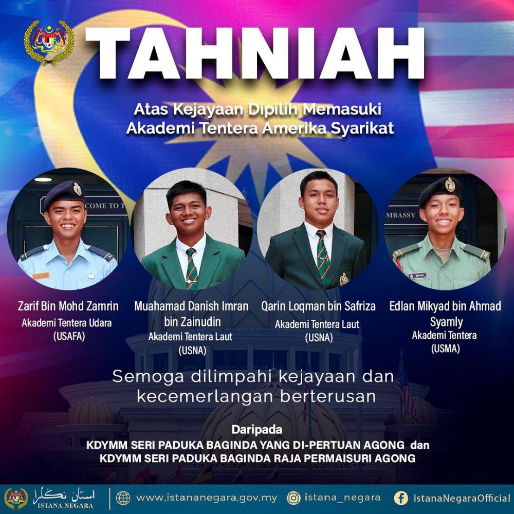 Pix taken from Istana Negara Facebook account.