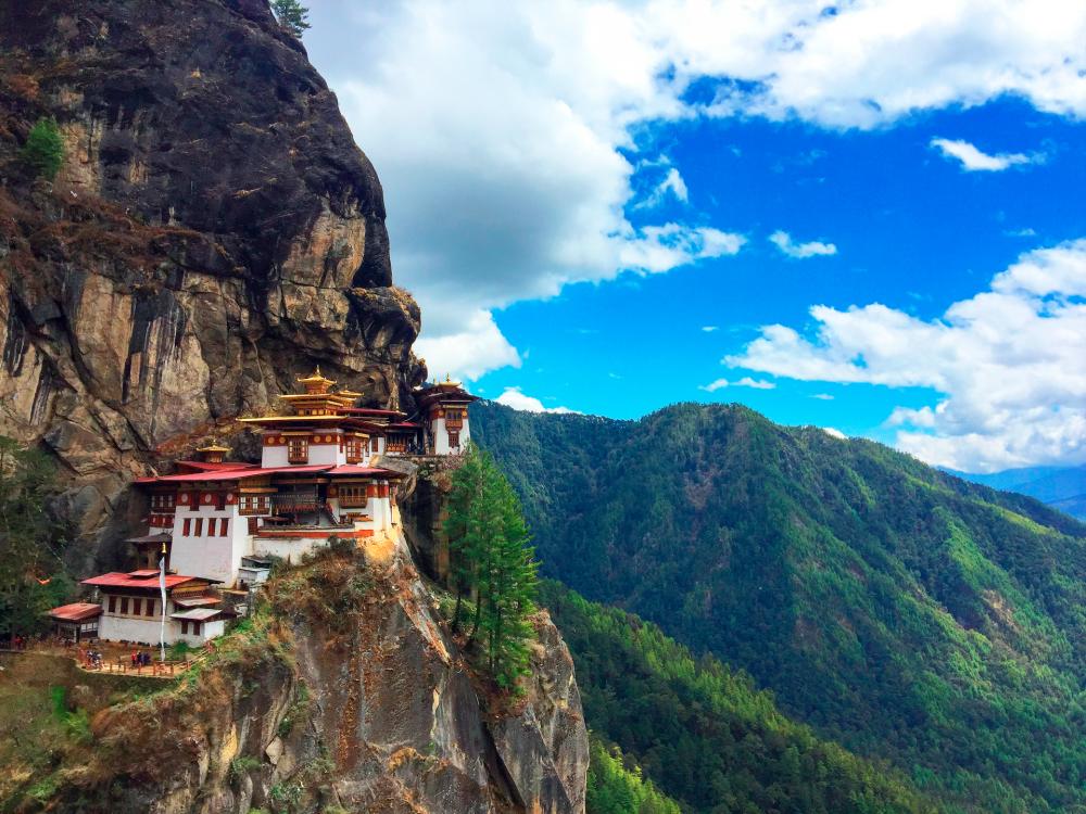 In 2018, Bhutan received 200,000 visitors from countries in the region, up nearly 10 percent from 2017. © istock.com/jordistock