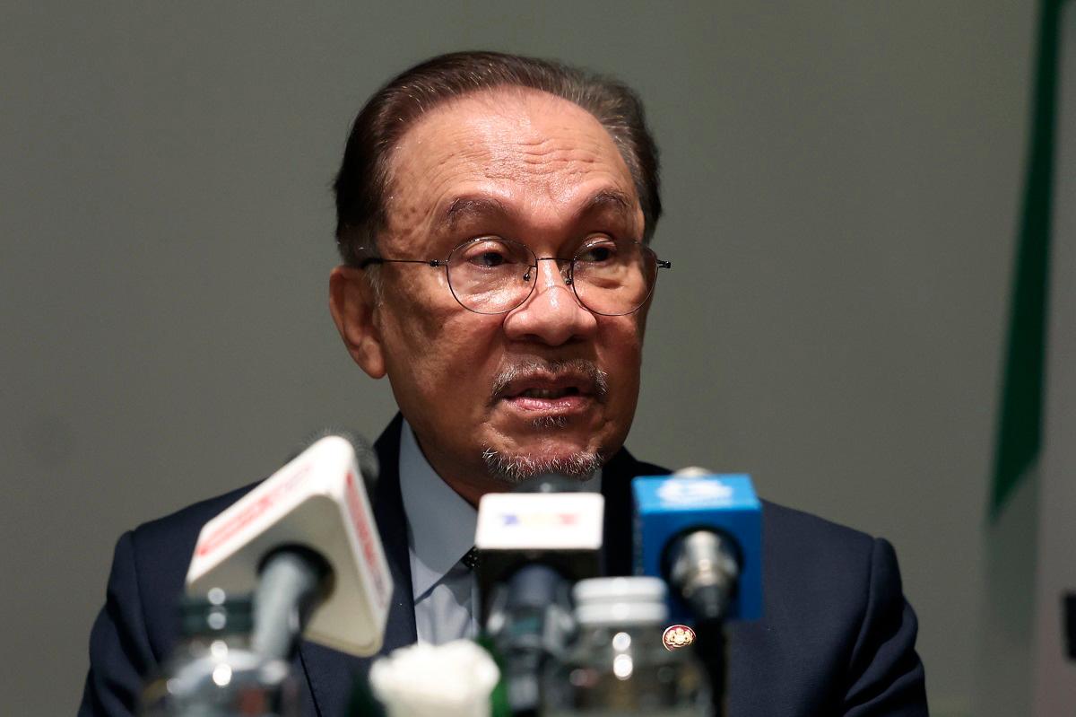 Prime Minister, Datuk Seri Anwar Ibrahim. - BERNAMApix