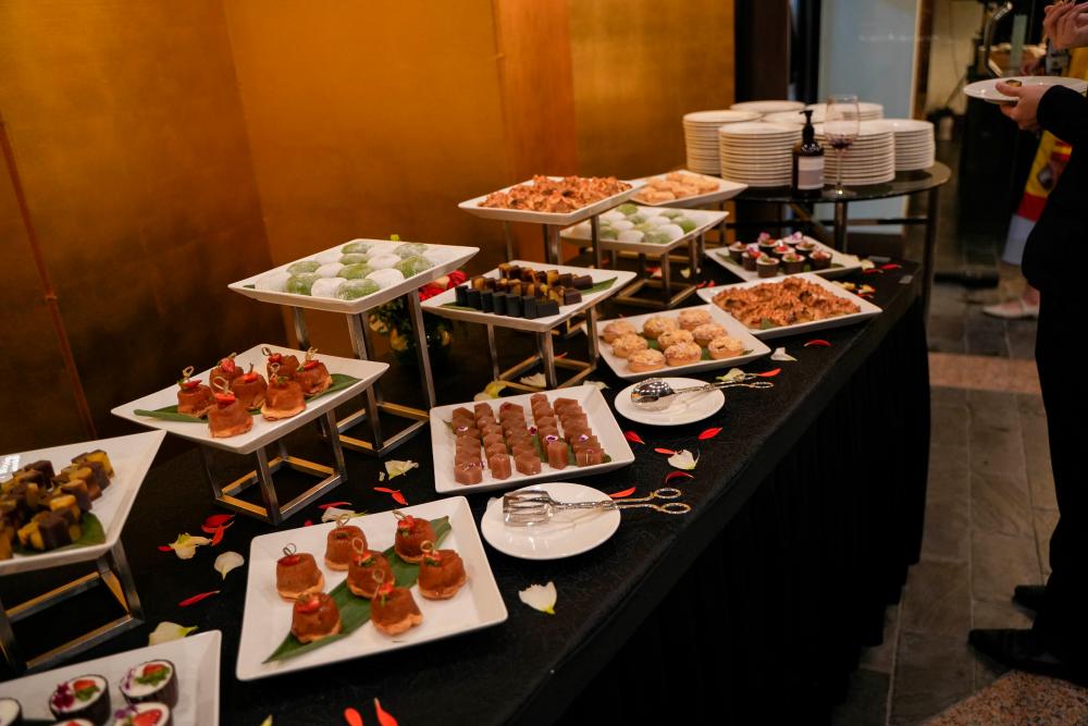 $!Some of the desserts of Iwate, at the Discover the Golden Land: Iwate” reception.