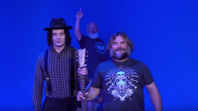 Musicians Jack White and Jack Black have announced a collaboration. © Image Courtesy of YouTube