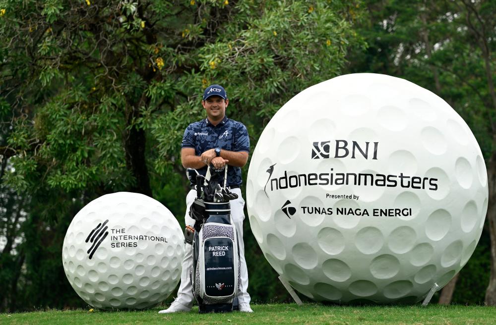 Patrick Reed of the USA, poses for a photograph on Nov 14, 2023, during an official practice round ahead of the BNI Indonesia Masters at the Royale Jakarta Golf Club. – Asian Tour