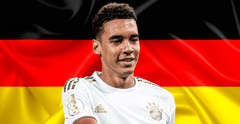 Germany’s attacking midfielder Jamal ‘Bambi’ Musiala.