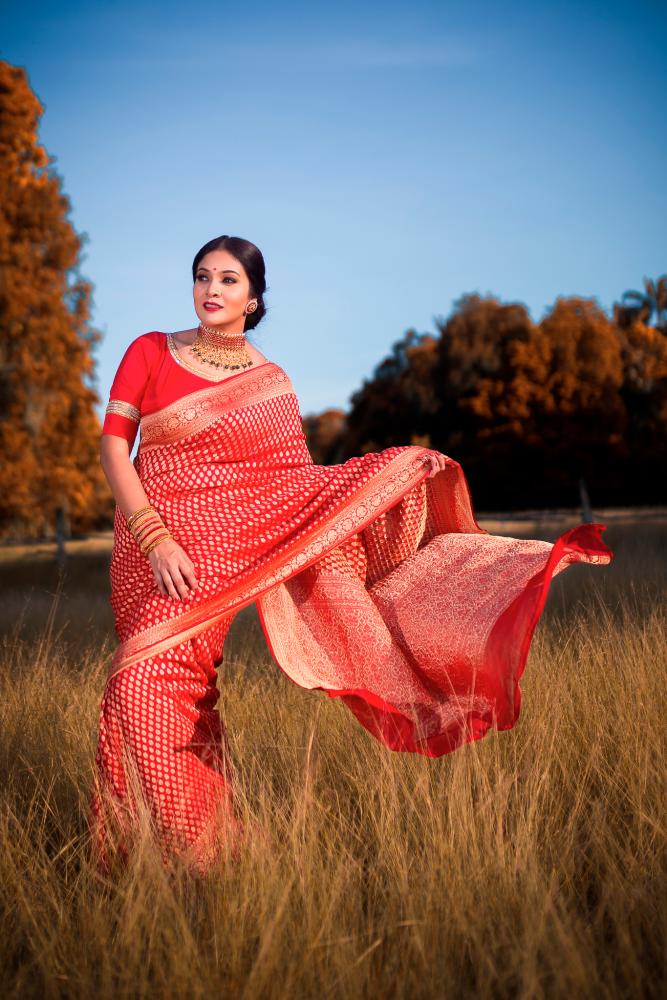 $!Sarees have a timeless appeal. – Jansri Sarees/ Muhammad Syafiee Abdul Rani