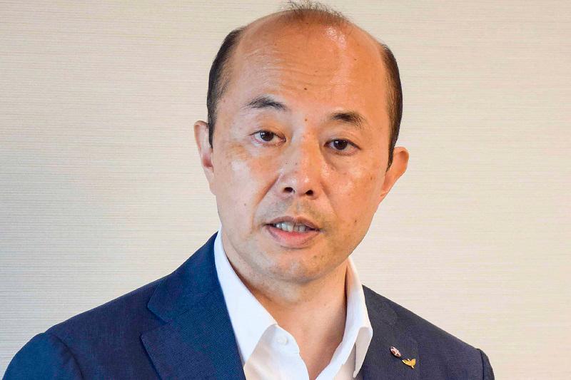 Nagasaki City Mayor Shiro Suzuki speaks to the media at the City Hall in Nagasaki on August 8, 2024, a day before the annual memorial to mark the 79th anniversary of the atomic bombing of the city. The mayor of Nagasaki said August 8 it was “unfortunate” that the US ambassador decided to skip the Japanese city’s annual ceremony to mark the world’s second atomic bombing, after Israel was snubbed. - Japan OUT (Photo by JIJI PRESS / AFP)