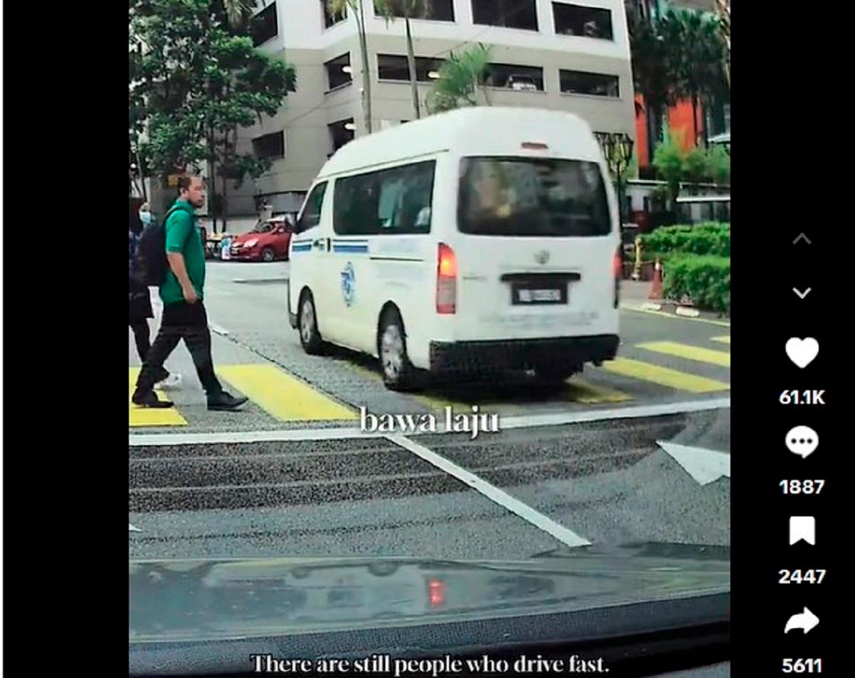 Screenshot TikTok @drivingfordummies