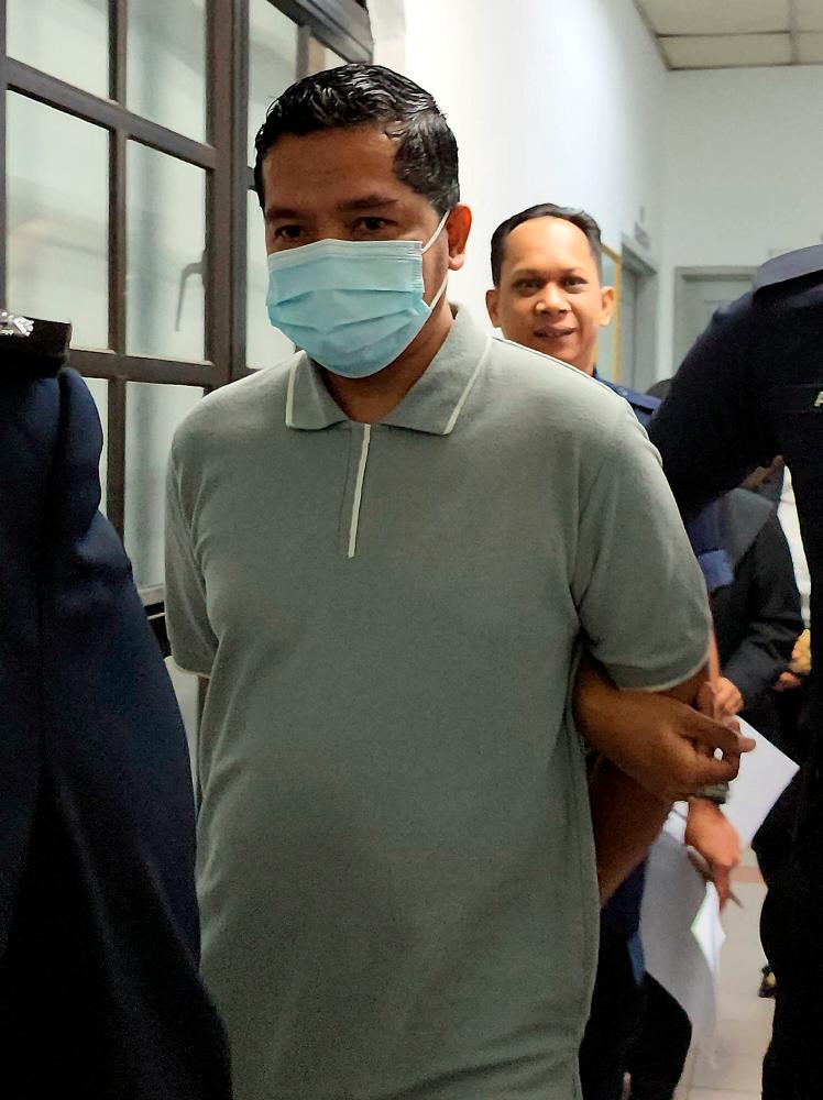 JOHOR BAHRU, July 9 -- Unemployed, Reymi Abdul Rahim, 43, pleaded not guilty in the Sessions Court, today, to two charges of making offensive communications insulting the Sultan of Johor and the Royal Family of Johor, two years ago. BERNAMAPIX