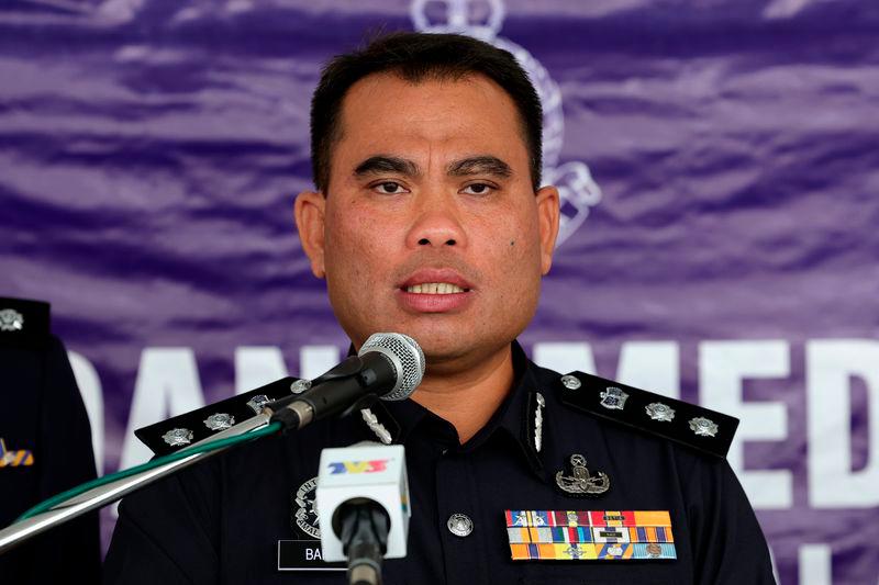 Ketua Polis Daerah Kluang, ACP Bahrin Mohd Noh - fotoBERNAMA