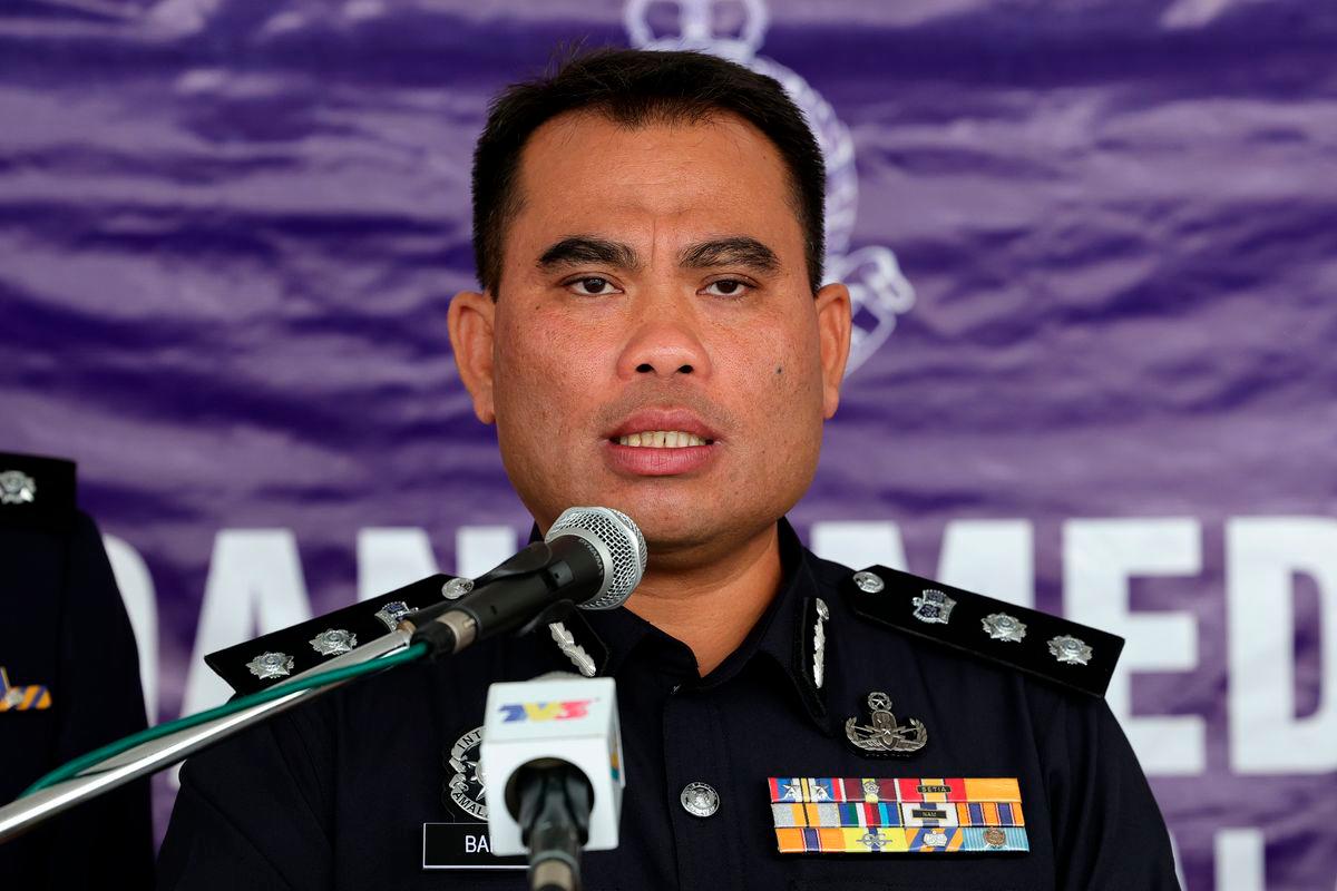 Ketua Polis Daerah Kluang ACP Bahrin Mohd Noh. FotoBernama