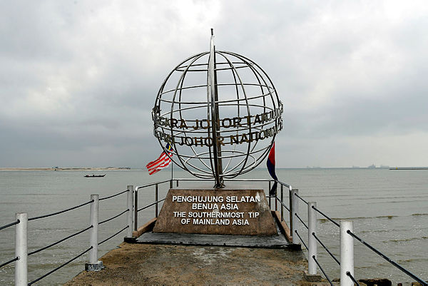 Filepix taken on Oct 14 shows a popular tourist attraction at the Tanjung Piai National Park, the southernmost point of mainland Asia. — Bernama