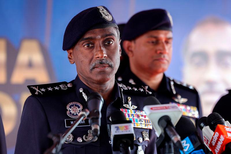 Johor police chief Datuk M Kumar - Photo by BERNAMA