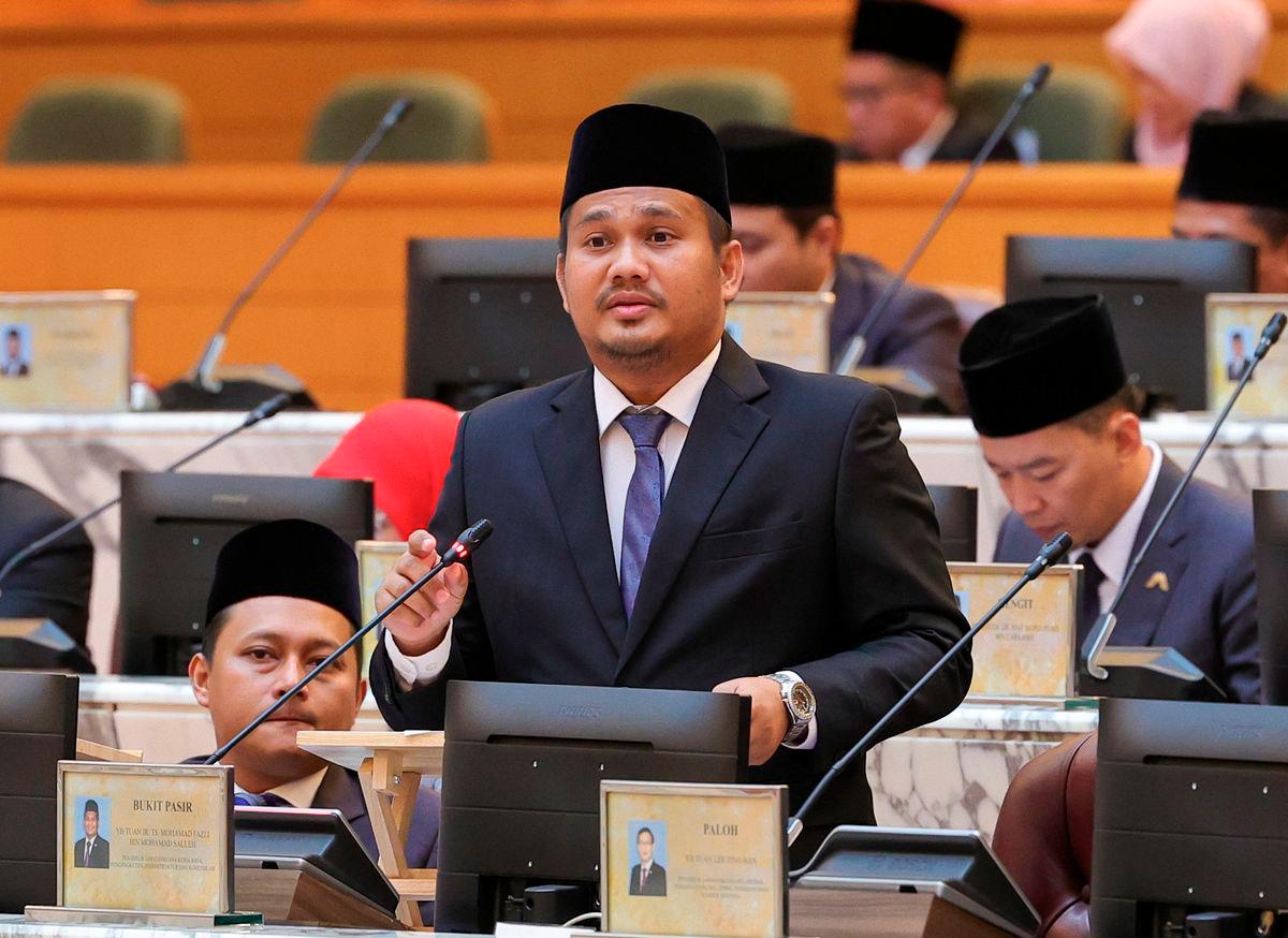 Johor Works, Transport, Infrastructure and Communication Committee chairman Mohamad Fazli Mohamad Salleh. - BERNAMA