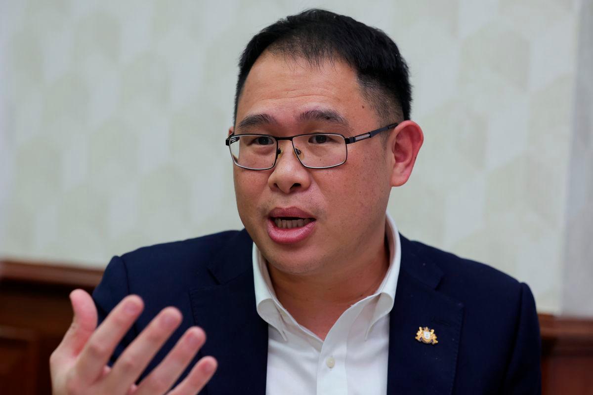 Johor Health and Environment Committee chairman Ling Tian Soon - Bernama