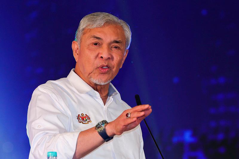 Timbalan Perdana Menteri dan Menteri Kemajuan Desa dan Wilayah, Datuk Seri Dr Ahmad Zahid Hamidi. - fotoBERNAMA