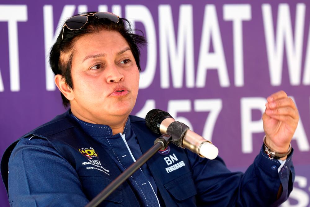 Menteri di Jabatan Perdana Menteri (Undang-Undang dan Reformasi Institusi) Datuk Seri Azalina Othman Said. fotoBERNAMA