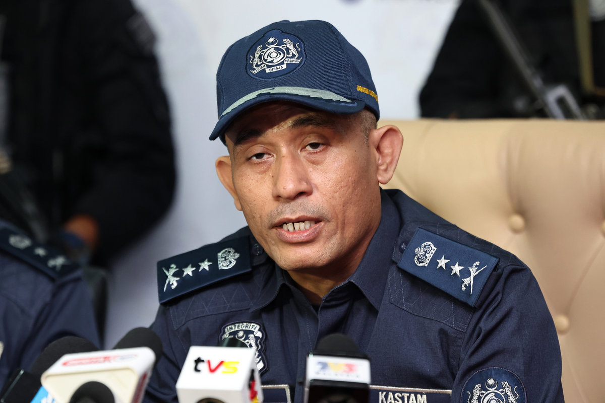Royal Malaysian Customs Department’s Johor Branch Director, Aminul Izmeer Mohd Sohaimi.
