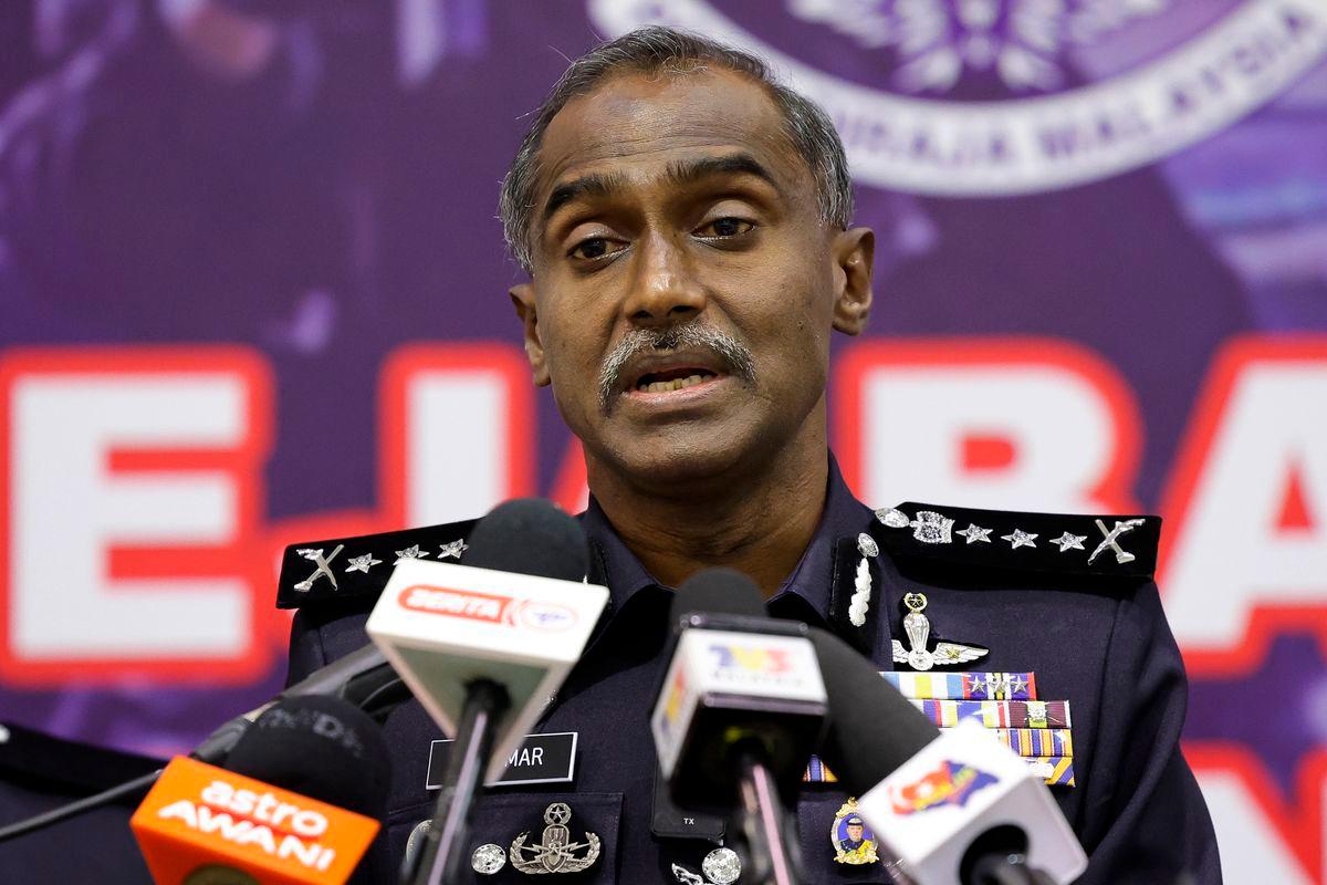 Pengarah Jabatan Siasatan Jenayah Bukit Aman Datuk M. Kumar. FotoBernama