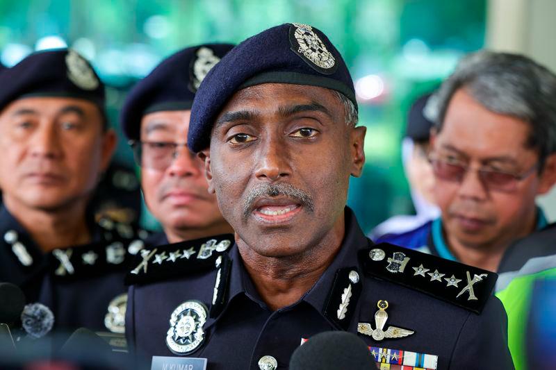 Johor police chief Datuk M Kumar - BERNAMApix