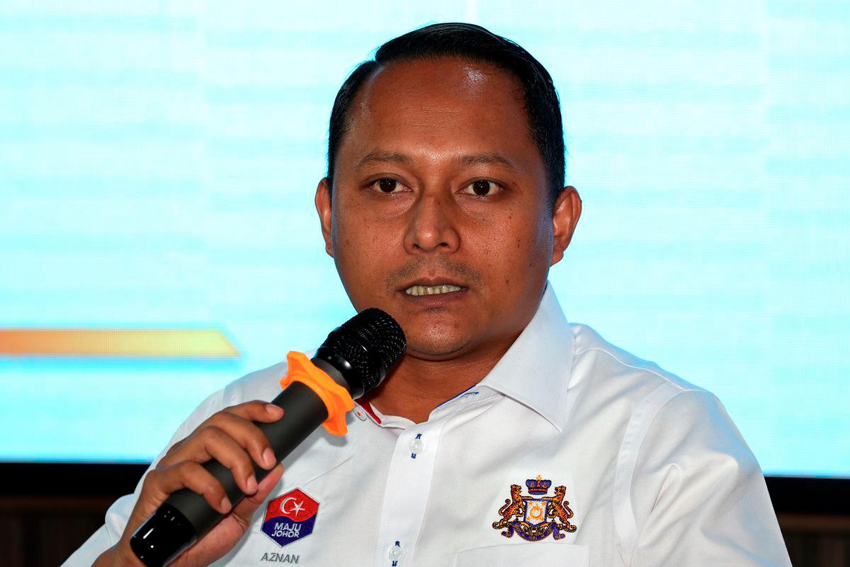 Johor State Education and Information Committee chairman Aznan Tamin. - BERNAMA