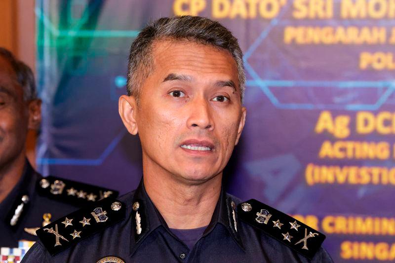 Bukit Aman Criminal Investigation Department director Datuk Seri Mohd Shuhaily Mohd Zain - BERNAMApix