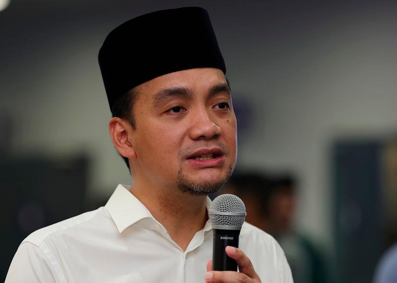 Johor Menteri Besar, Datuk Onn Hafiz Ghazi. - BERNAMApix