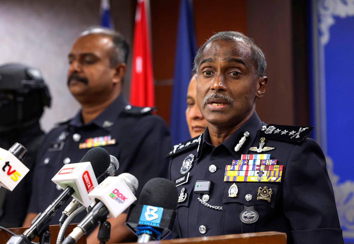 Bukit Aman Criminal Investigation Department director Datuk M Kumar. - BERNAMApix