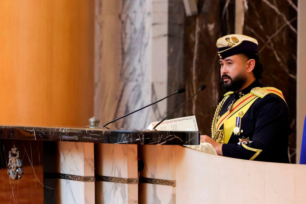 Regent of Johor Tunku Mahkota Ismail - Photo by BERNAMA