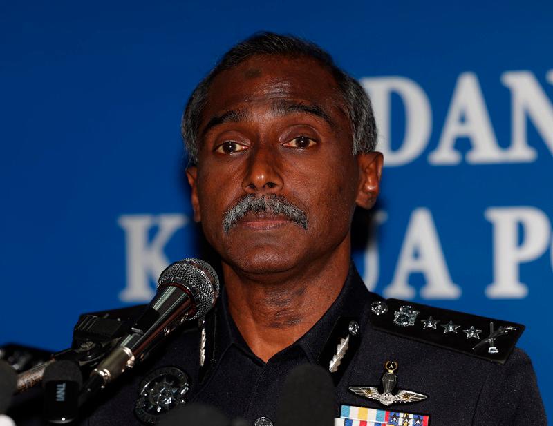 Johor police chief. M. Kumar. - BERNAMApix