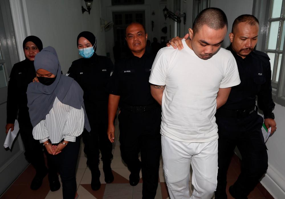 Sepasang suami isteri warga Indonesia mengaku bersalah di Mahkamah Tinggi hari ini terhadap pertuduhan membunuh majikan mereka di Kulai, tiga tahun lepas/BERNAMAPix
