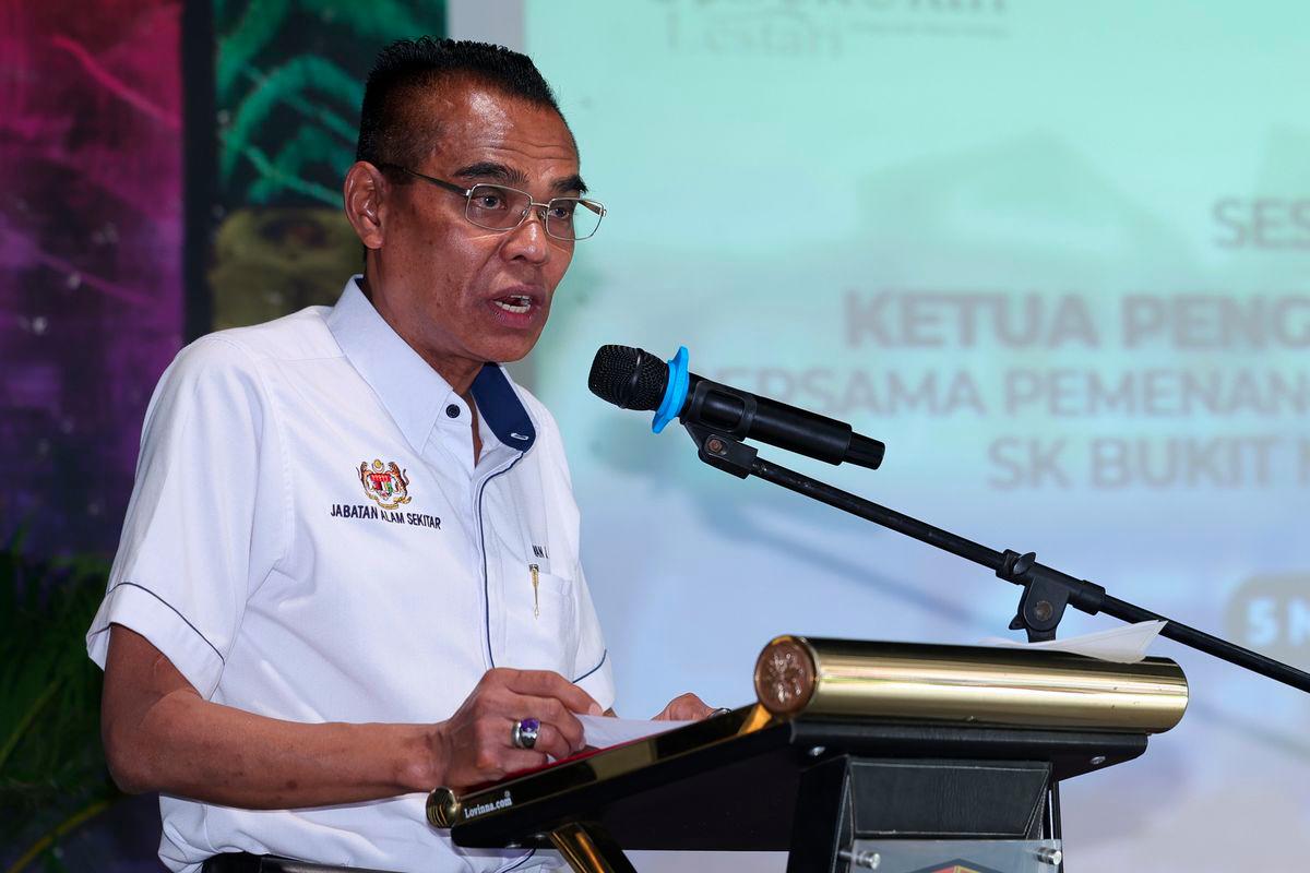 Department of Environment (DOE) director-general Datuk Wan Abdul Latiff Wan Jaffar - BERNAMAPIX