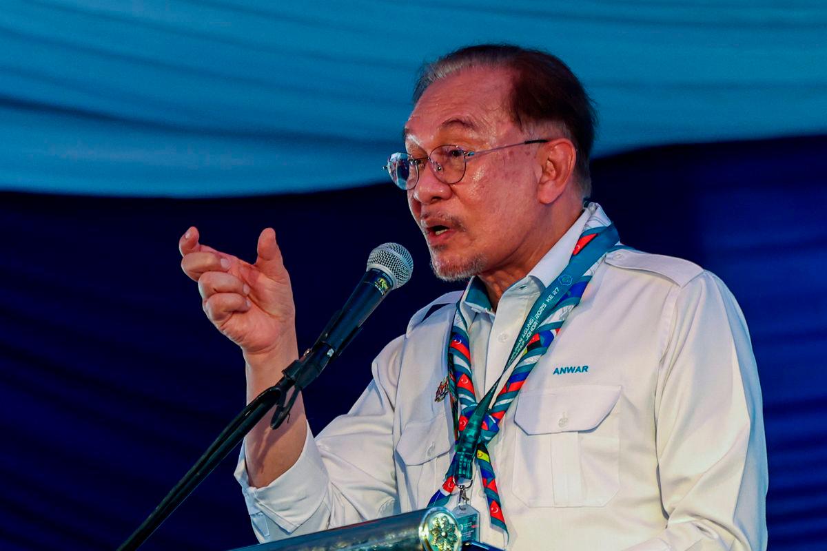 Prime Minister Datuk Seri Anwar Ibrahim. Bernamapix