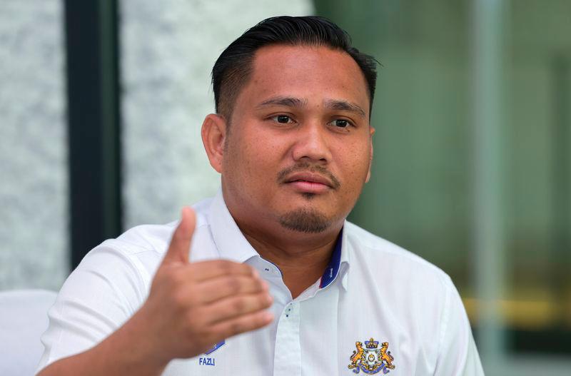 Johor State Public Works, Transport, Infrastructure and Communications Committee chairman Mohamad Fazli Mohamad Salleh - BERNAMApix