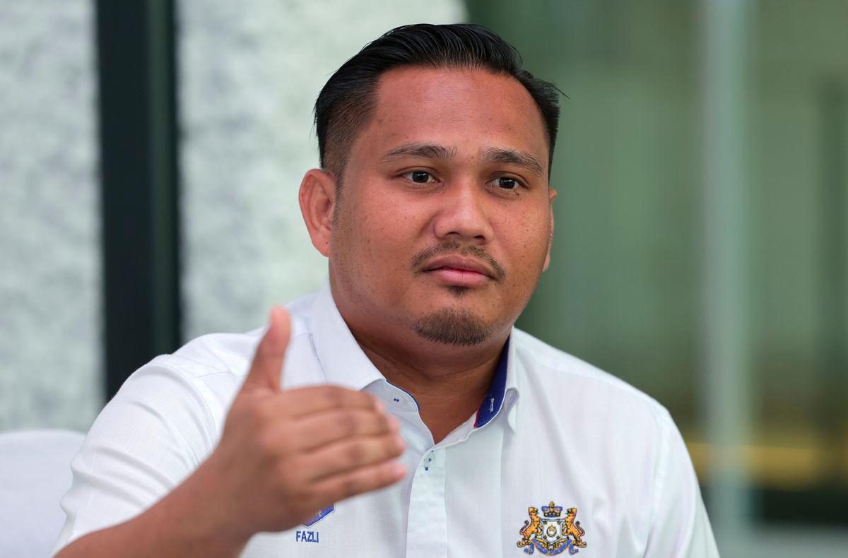Johor Public Works, Transport, Infrastructure and Communication Committee chairman Mohamad Fazli Mohamad Salleh - BERNAMAPIX
